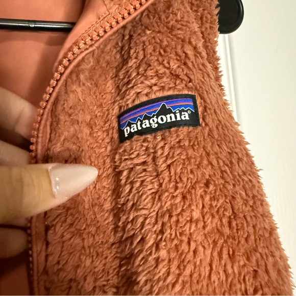 Patagonia Burnt Orange Fleece Vest - Picture 4 of 6